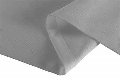 -204411- Grau HxB 245x60 cm Flächenvorhang Schiebegardine Cationic blickdicht Leinen Optik seidenmatt 204411