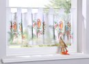 -10000262-Scheibengardine »Digital Druck« Voile Sclaufen Transparent Küchenfenster