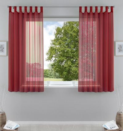 -61000CN- Bordeaux HxB  175x140 cm 2er Pack...