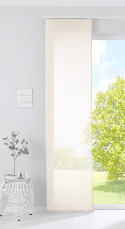 -2019032- Creme HxB 245x60 cm Flächenvorhang...