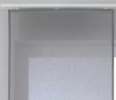 -2019032- Grau HxB 245x60 cm Flächenvorhang »Nizza« Transparent Halbvoile Paneelwagen Mischgewebe