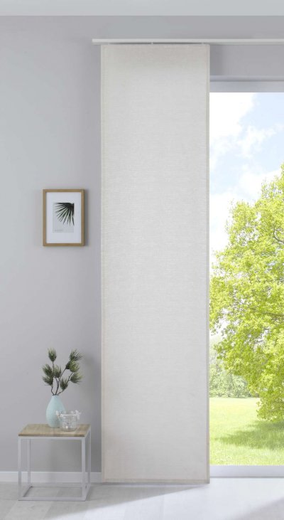 -20190351-Flächenvorhang Jacquard »Sivas« Blickdicht Schiebegardine Effektgarn