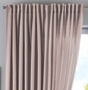 -2019037-Vorhang Verdeckte Schlaufen Cationic »JENA« Leinen Optik Meliert Gardinenband