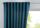 -2019037-Vorhang Verdeckte Schlaufen Cationic »JENA« Leinen Optik Meliert Gardinenband