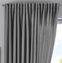 -2019037-Vorhang Verdeckte Schlaufen Cationic »JENA« Leinen Optik Meliert Gardinenband