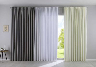 -100002651-Vorhang Blickdicht Matt »PALERMO«...