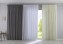 -100002651-Vorhang Blickdicht Matt »PALERMO« 300 cm Breit Gardine Schlaufen Leinen Optik