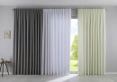 -100002651-Vorhang Blickdicht Matt »PALERMO« 300 cm Breit Gardine Schlaufen Leinen Optik