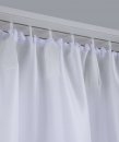 -100002651- Creme HxB 250x300 cm Vorhang Blickdicht Matt »PALERMO« 300 cm Breit Gardine Schlaufen Leinen Optik