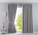 -201920600- Grau HxB 245x140 cm Vorhang Blickdicht »NewYork« Verdunkelungsvorhang Ösen Ökotex UV-Schutz