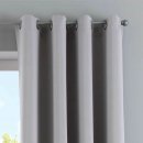 -201920600- Grau HxB 245x140 cm Vorhang Blickdicht »NewYork« Verdunkelungsvorhang Ösen Ökotex UV-Schutz