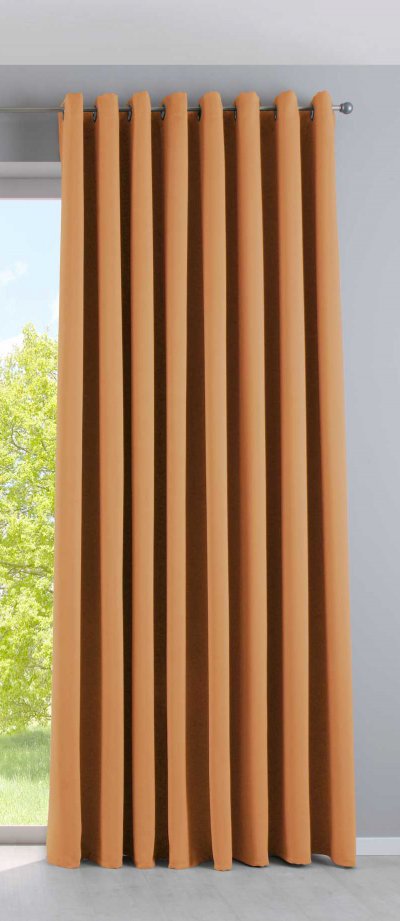 -201920600- Orange HxB 245x295 cm Vorhang Blickdicht...