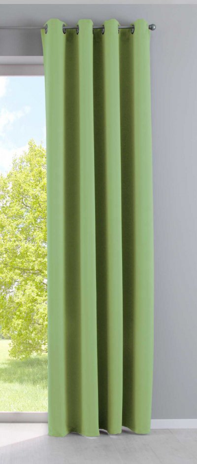 -201920600- Grün HxB 245x140 cm Vorhang Blickdicht...