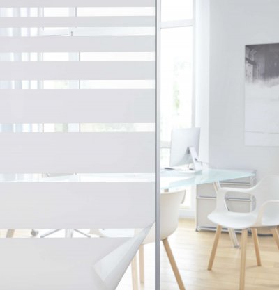 -201916000- Streifen 67x200 cm Fensterfolie selbsthaftend Sichtschutzfolie UV Schutz statische Haftung Folie