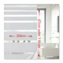 -201916000- Streifen 67x200 cm Fensterfolie selbsthaftend Sichtschutzfolie UV Schutz statische Haftung Folie