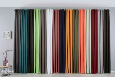 -201920600-2-2 Vorhänge Blickdicht »NewYork« Verdunkelungsvorhang Ösen Ökotex UV-Schutz