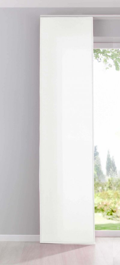 -204411- Weiß HxB 245x60 cm Flächenvorhang...