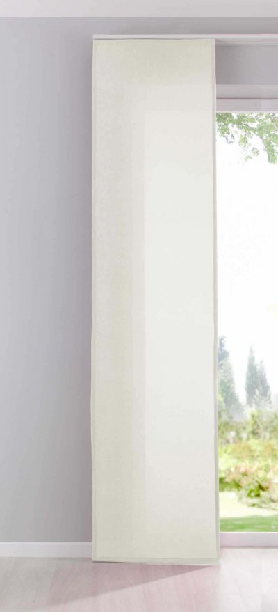 -204411- Creme HxB 245x60 cm Flächenvorhang...