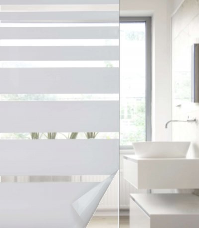 Klemmfix® -202016000- Fensterfolie selbsthaftend Sichtschutzfolie UV Schutz statische Haftung Folie