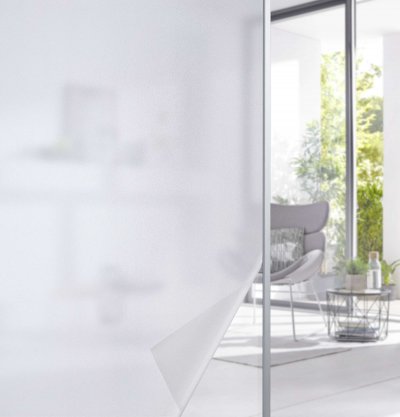 Klemmfix® -202016000- Fensterfolie selbsthaftend Sichtschutzfolie UV Schutz statische Haftung Folie