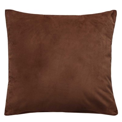 -203572- Taupe HxB 45x45 cm Sofakissen Kissenbezug »Milano« Samt mit Füllung Dekokissen Couchkissen