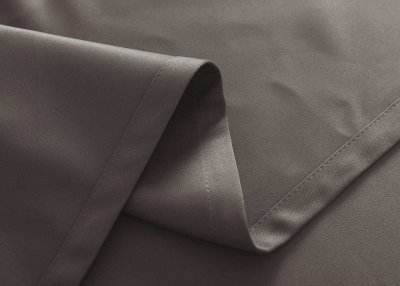 -202020610- Taupe HxB 225x295 cm Verdunkelungsvorhang Blickdicht »NewYork« verdeckte Schlaufen Kräuselband