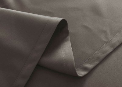 -202020610- Taupe HxB 225x295 cm Verdunkelungsvorhang Blickdicht »NewYork« verdeckte Schlaufen Kräuselband