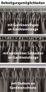 -202020610- Taupe HxB 225x295 cm Verdunkelungsvorhang Blickdicht »NewYork« verdeckte Schlaufen Kräuselband