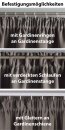 -202020610- Taupe HxB 225x295 cm Verdunkelungsvorhang Blickdicht »NewYork« verdeckte Schlaufen Kräuselband