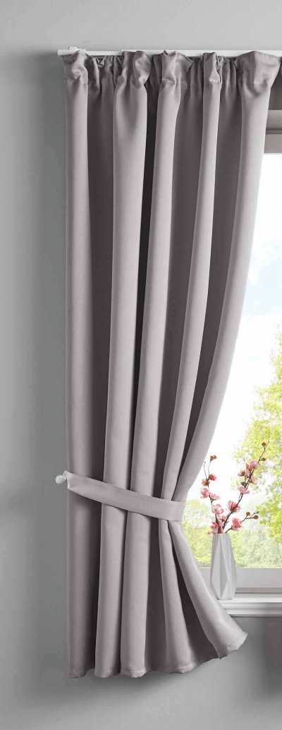 -202020610- Grau HxB 160x140 cm Verdunkelungsvorhang...