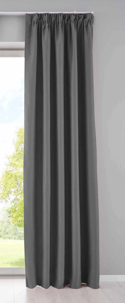 -202020610- Dunkelgrau HxB 225x140 cm...