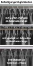 -202020610- Dunkelgrau HxB 245x140 cm Verdunkelungsvorhang Blickdicht »NewYork« verdeckte Schlaufen Kräuselband