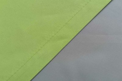 -20400N- Apfelgrün HxB 175x140 cm 1er Set Vorhang Schal Schlaufen »Berlin« Microsatin Blickdicht Kräuselband