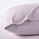 -202090- Weiß BxL 135x200 cm Bettwäsche Set »Berlin« Microsatin Bettbezug Kopfkissenbezug Hautfreundlich