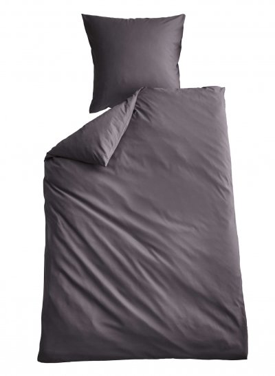 -202090- Dunkelgrau BxL 135x200 cm Bettwäsche Set...