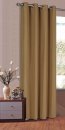 -20405- Taupe 245x140 Vorhang Blickdicht Schal mit Ösen aus Microsatin, matt -20405-