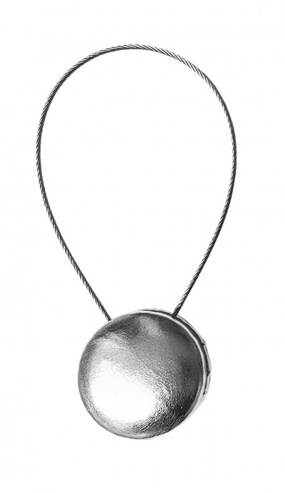 -2021193- Silber 30 cm Raffhalter Magnetisch Ø...