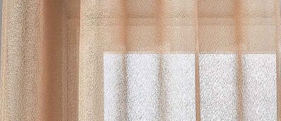 -202220353- Taupe HxB 245x145 cm Gardine Netz Struktur mit Ösen uni einfarbig transparent Netzoptik Netzstruktur