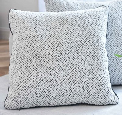 -2023330K-Dekokissen Chenille Bouclé-Optik...