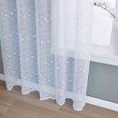 -2023400- Natur  HxB 245x140 cm Gardine Pompom »VALENCIA« Multiband Scherli Transparent Leinen-Optik