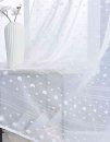 -2023400- Natur  HxB 245x140 cm Gardine Pompom »VALENCIA« Multiband Scherli Transparent Leinen-Optik