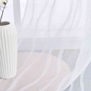 -2023420- Natur HxB 245x145 cm Gardine Waves »VALENCIA« Multiband Scherli Transparent Leinen-Optik