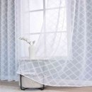 -2023430- Natur HxB 245x145 cm Gardine Diamond »VALENCIA« Multiband Scherli Transparent Leinen-Optik