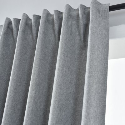 -2023600- Grau HxB 175x140 cm Verdunkelungsvorhang 100% Verdunkelung »BOSTON Dark« Multibandaufhängung