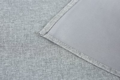 -2023600- Grau HxB 175x140 cm Verdunkelungsvorhang 100% Verdunkelung »BOSTON Dark« Multibandaufhängung
