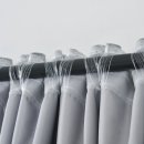 -2023600- Grau HxB 175x140 cm Verdunkelungsvorhang 100% Verdunkelung »BOSTON Dark« Multibandaufhängung