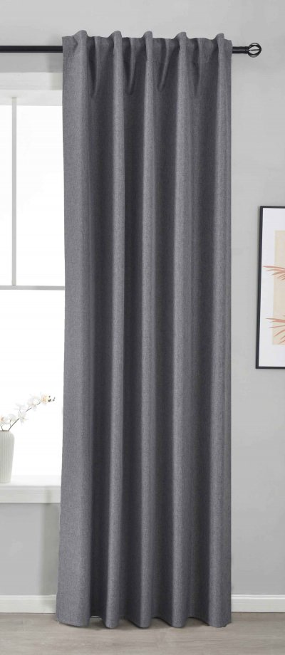 -2023600- Dunkelgrau HxB 245x140 cm Verdunkelungsvorhang...