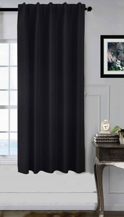 -2023600- Schwarz HxB 175x140 cm Verdunkelungsvorhang...