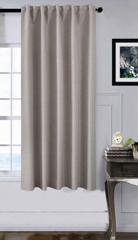 -2023600- Taupe HxB 175x140 cm Verdunkelungsvorhang 100% Verdunkelung »BOSTON Dark« Multibandaufhängung