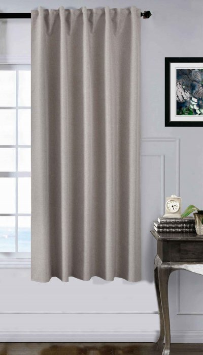 -2023600- Taupe HxB 175x140 cm Verdunkelungsvorhang 100%...